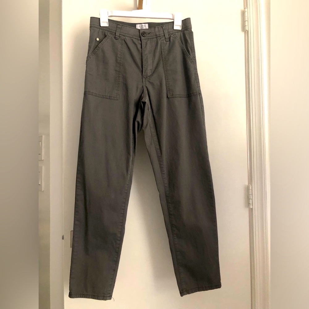 Stylish Gray Women's Cargo Pants